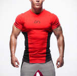 Customized Multi-color Sport Elastic Men's T-shirt